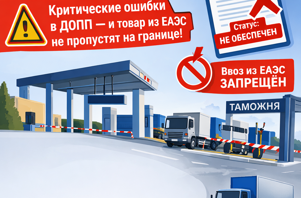ФНС СПОТ ДОПП: ищут «не пропустят товар из ЕАЭС без статуса “Обеспечен”» ⚠️🚚
